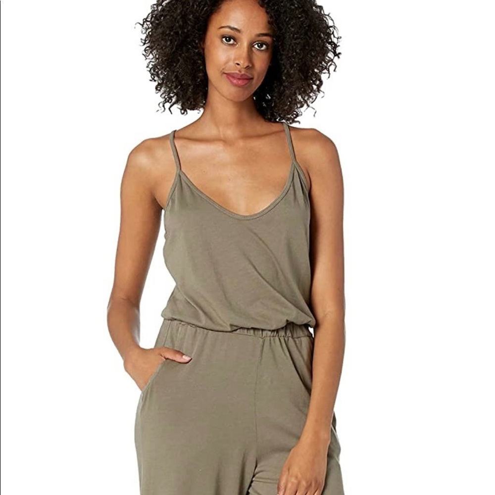 COPY - Michael Stars Kamryn Cotton Modal Scoop Neck Cami Jumpsuit